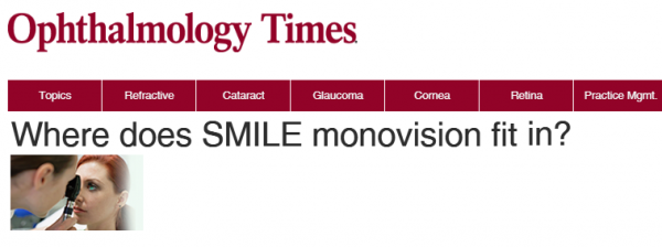 «SMILE подходит для коррекции пресбиопии у пациентов с близорукостью»: исследование специалистки из Индии